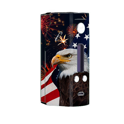  Eagle America Flag Independence Wismec Reuleaux RX200  Skin