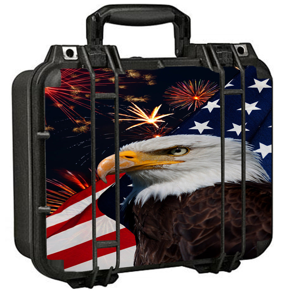  Eagle America Flag Independence Pelican Case 1400 Skin