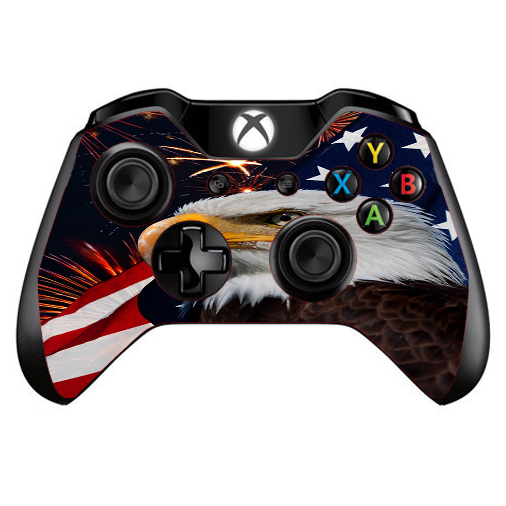  Eagle America Flag Independence Microsoft Xbox One Controller Skin