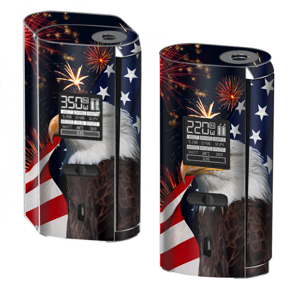  Eagle America Flag Independence Smok GX2/4 350w Skin