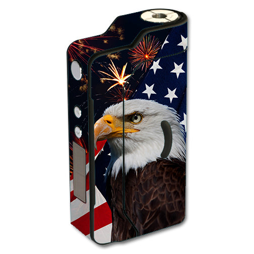  Eagle America Flag Independence Sigelei 150W TC Skin
