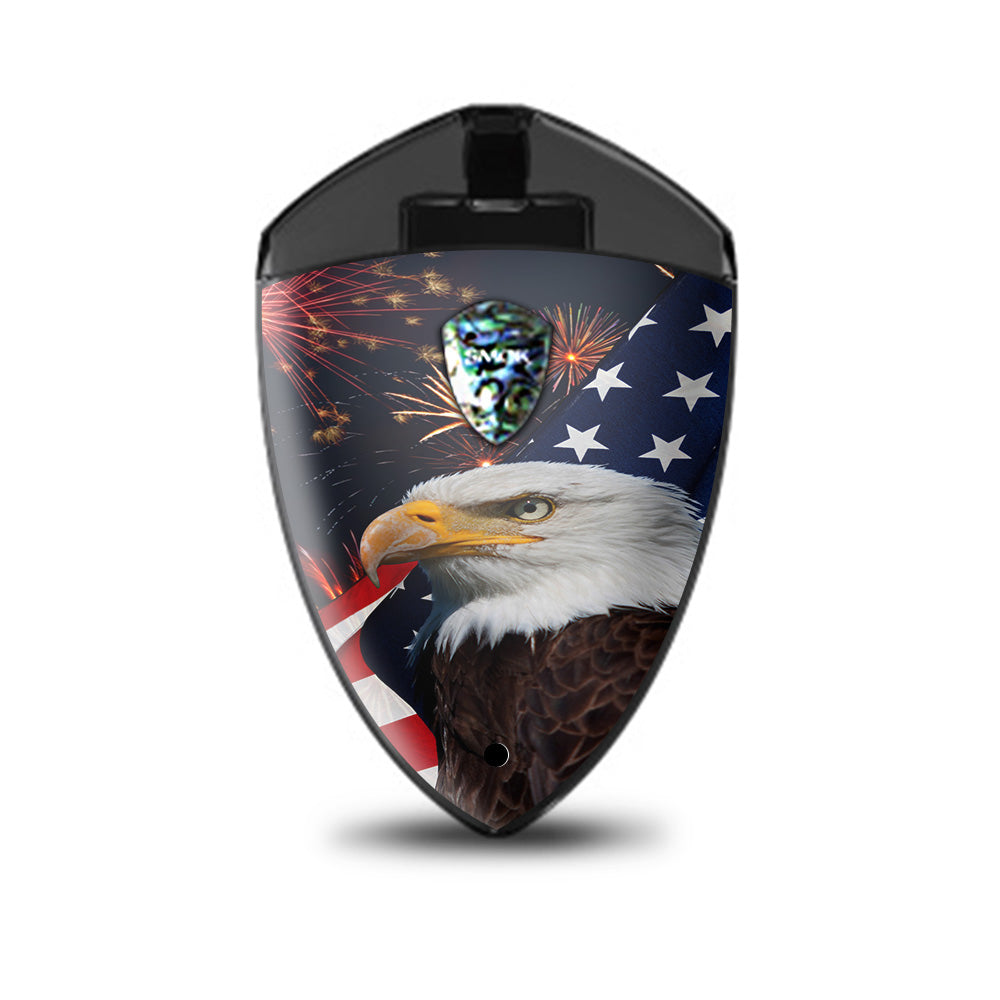  Eagle America Flag Independence Smok Rolo Badge Skin