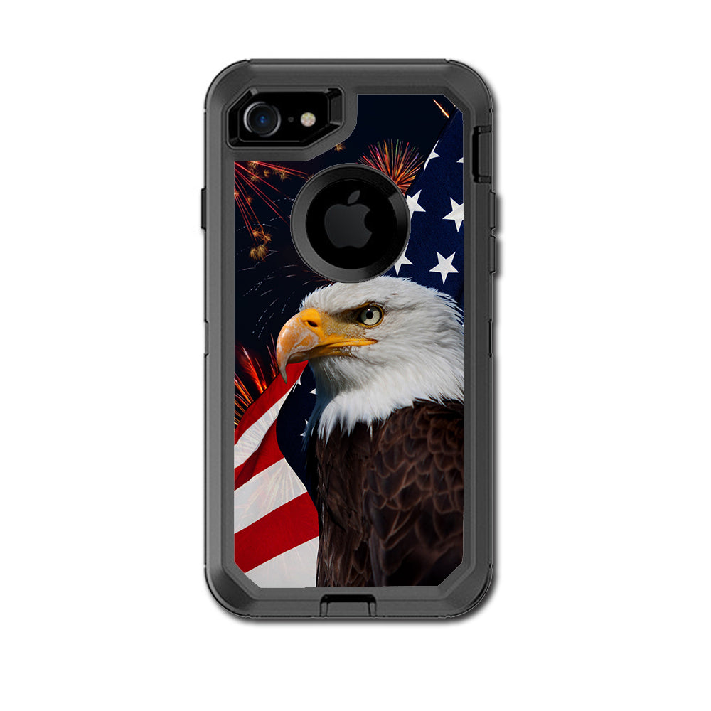  Eagle America Flag Independence Otterbox Defender iPhone 7 or iPhone 8 Skin