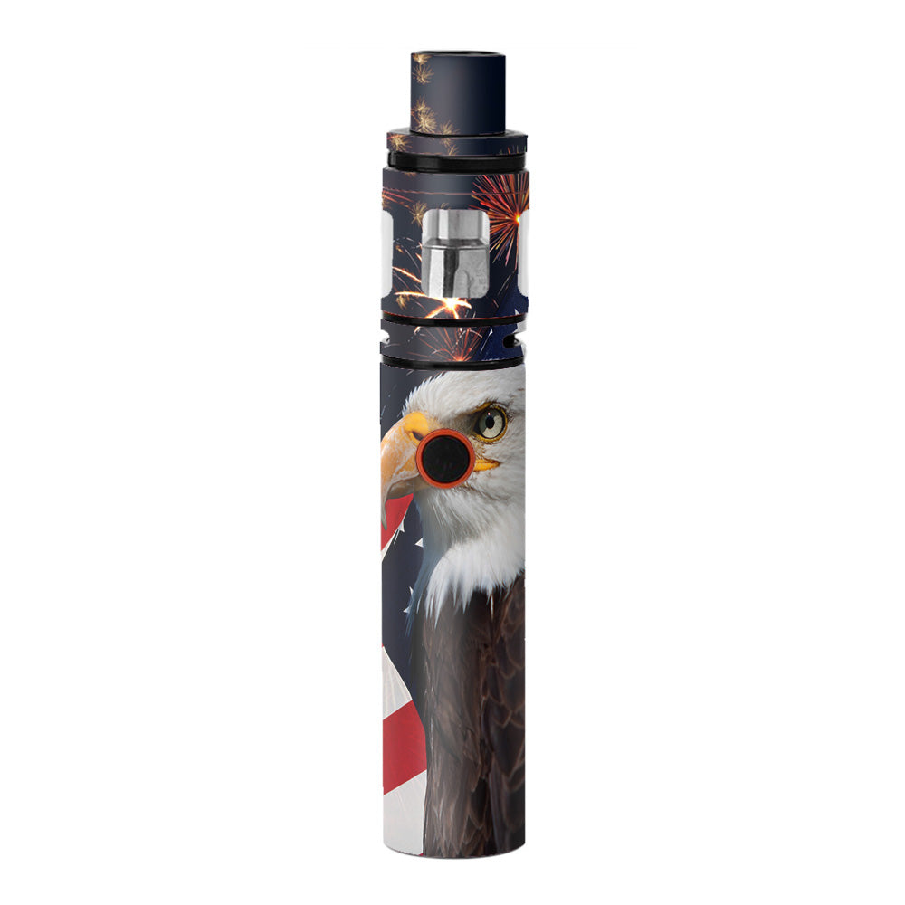  Eagle America Flag Independence Smok Stick V8 Skin