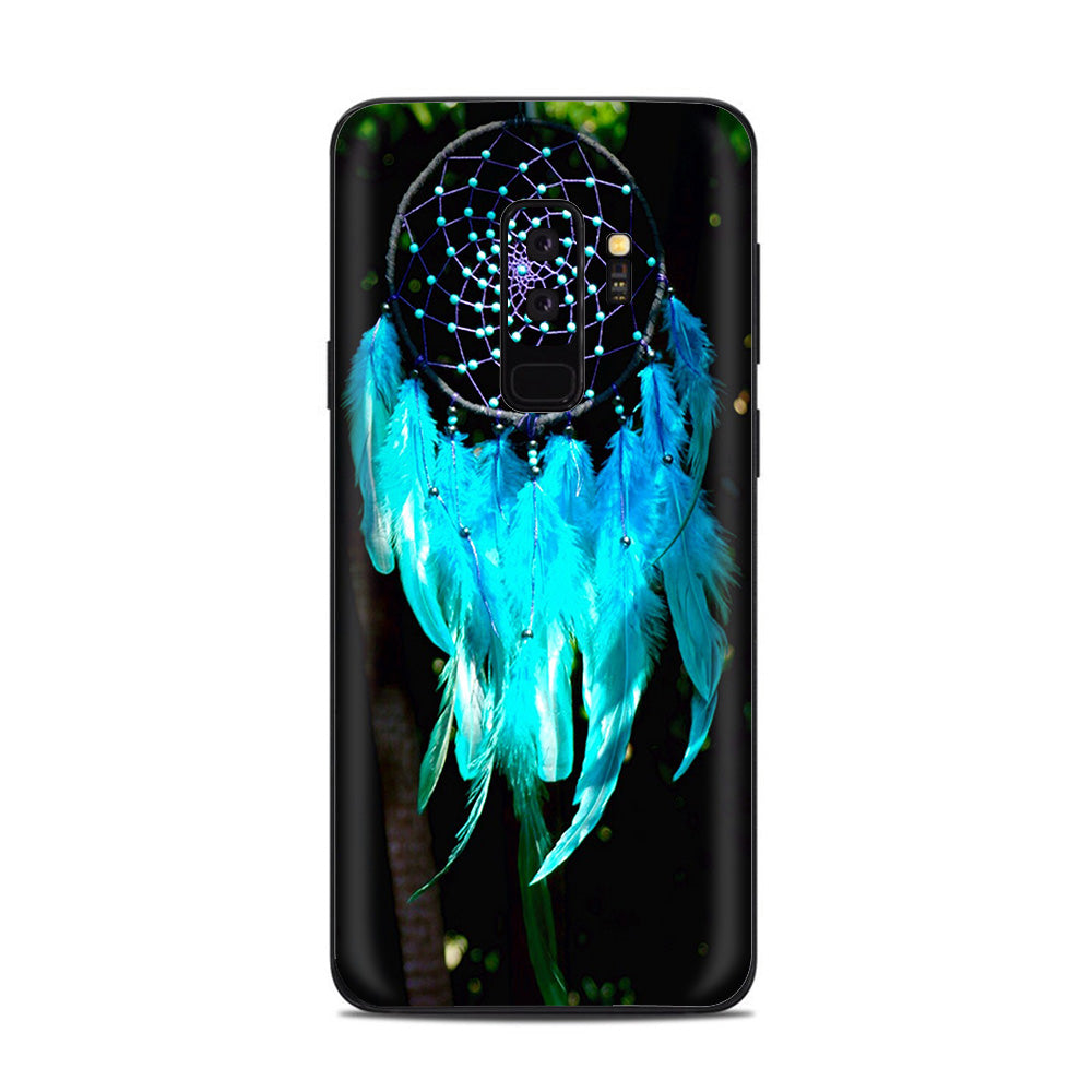  Dream Catcher Dreamcatcher Blue Feathers Samsung Galaxy S9 Plus Skin