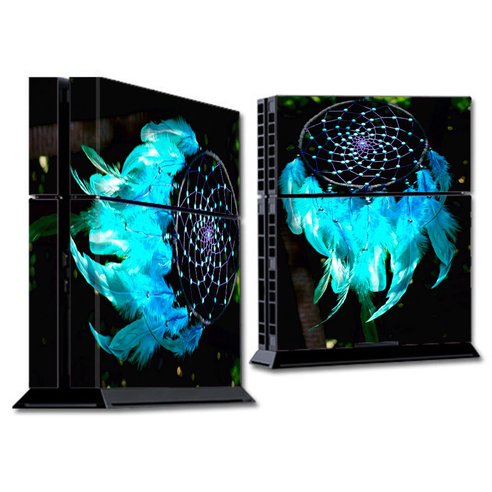  Dream Catcher Dreamcatcher Blue Feathers Sony Playstation PS4 Skin