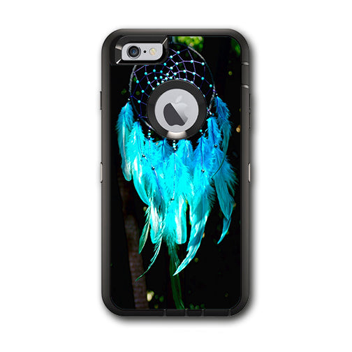  Dream Catcher Dreamcatcher Blue Feathers Otterbox Defender iPhone 6 PLUS Skin