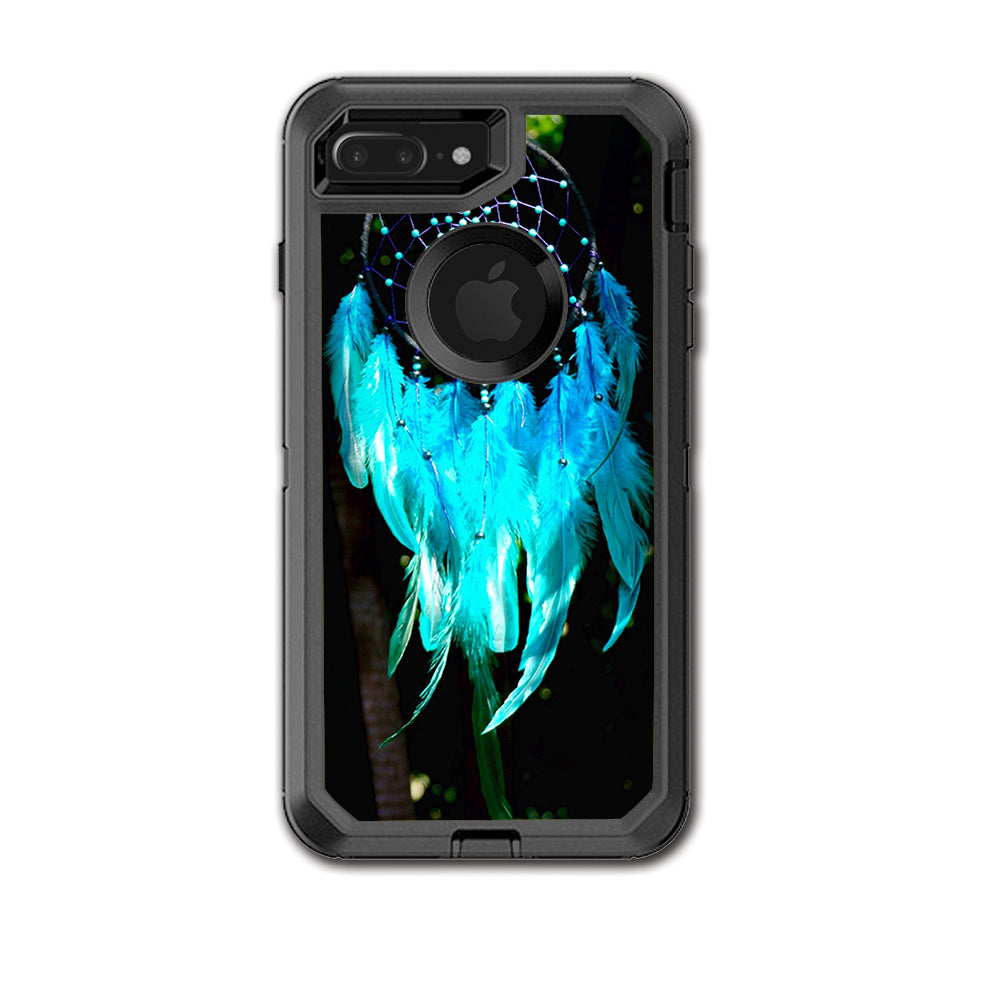  Dream Catcher Dreamcatcher Blue Feathers Otterbox Defender iPhone 7+ Plus or iPhone 8+ Plus Skin