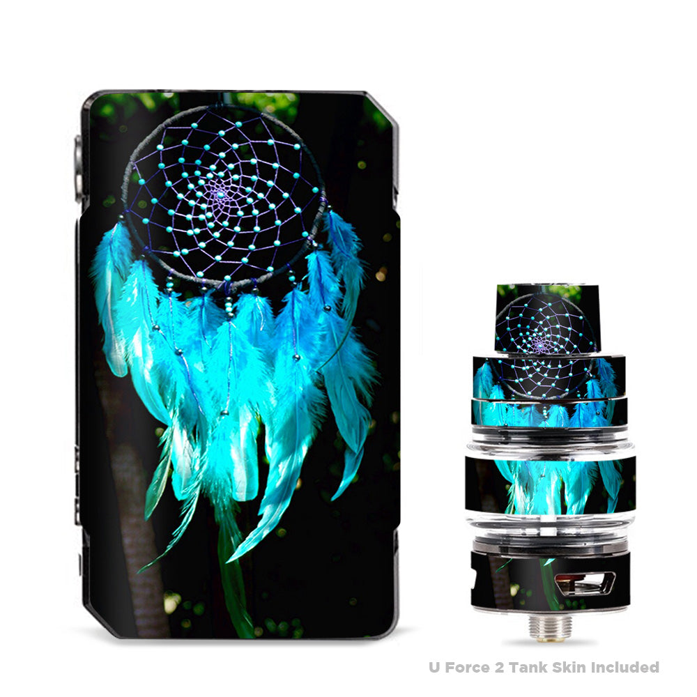 Skins Decals for VooPoo Drag Mini Kit / Dream Catcher Dreamcatcher Blue Feathers itsaskin.com Skins Decals for VooPoo Drag Mini Kit / Dream Catcher Dreamcatcher Blue Feathers itsaskin.com