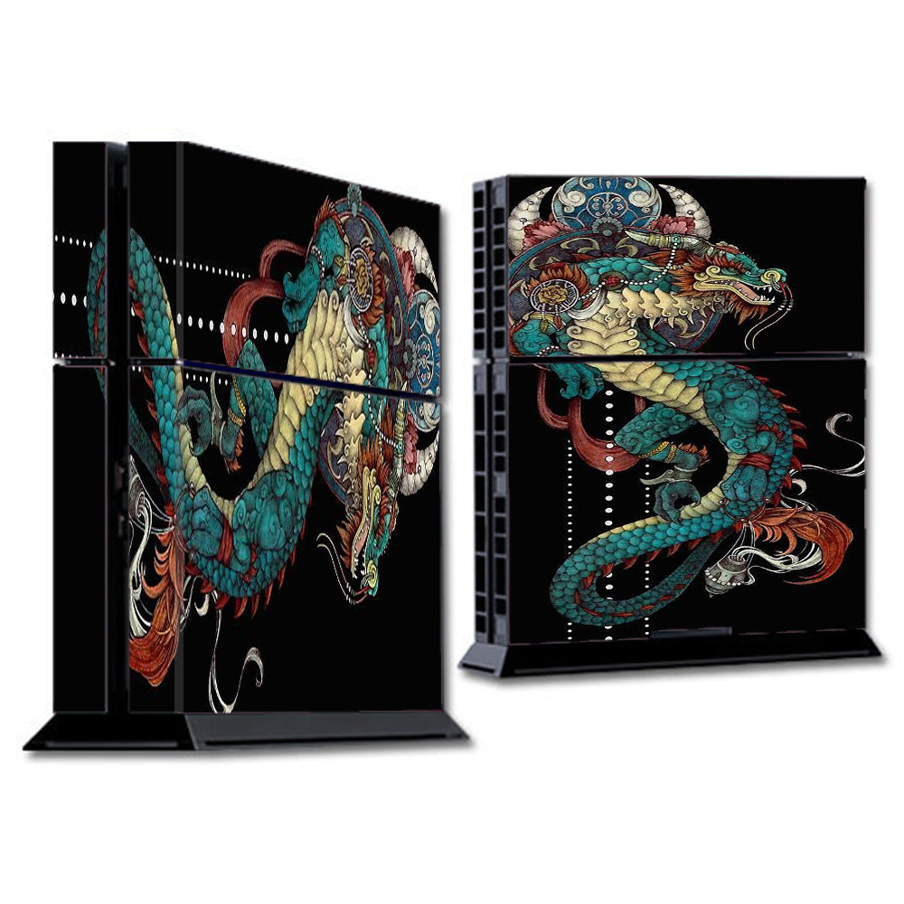  Dragon Japanese Style Tattoo Sony Playstation PS4 Skin