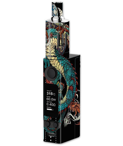 Dragon Japanese Style Tattoo Joyetech Evic VTC Mini Skin