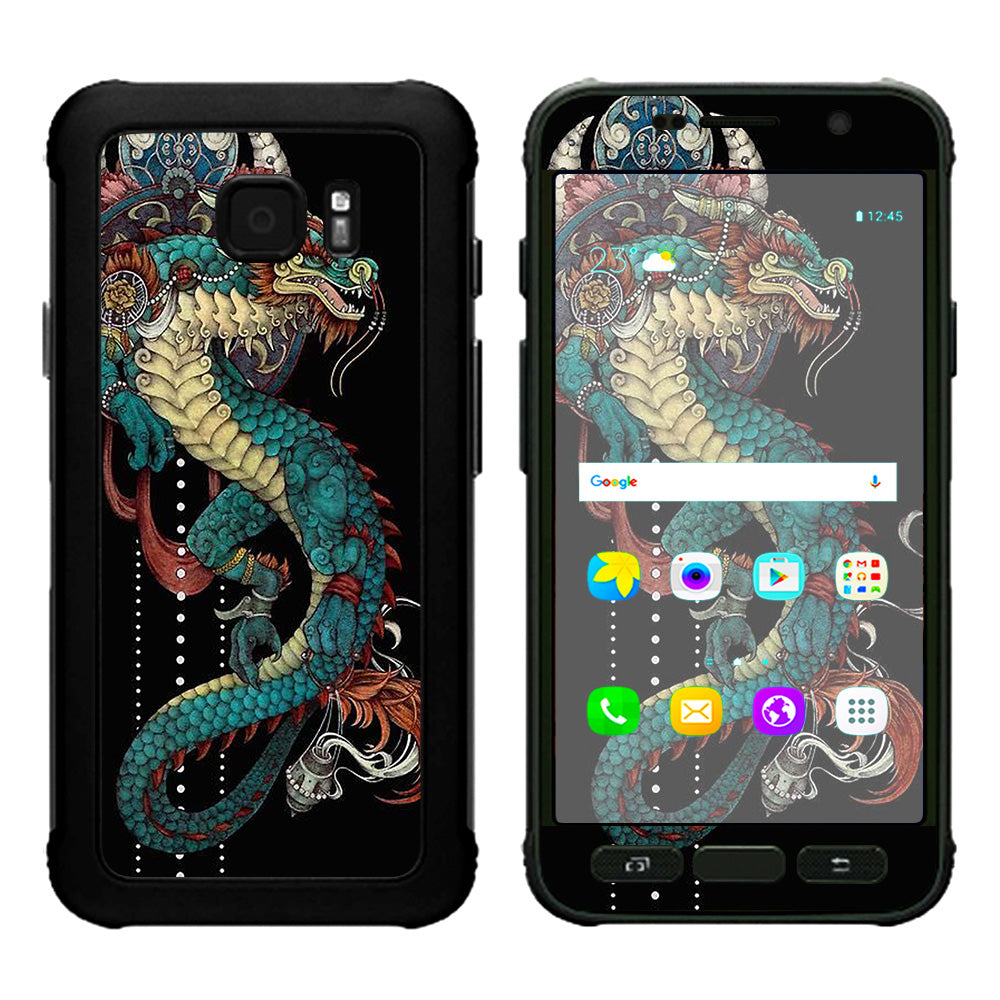  Dragon Japanese Style Tattoo Samsung Galaxy S7 Active Skin