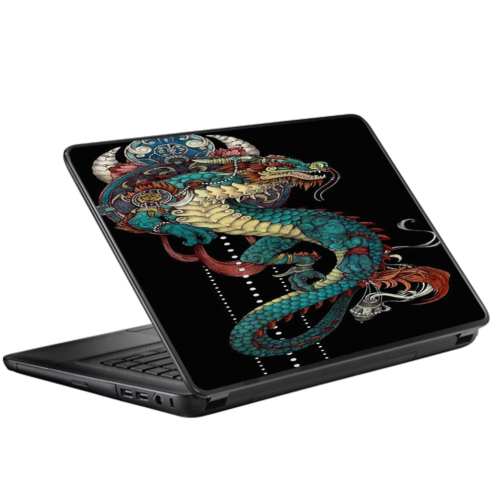  Dragon Japanese Style Tattoo Universal 13 to 16 inch wide laptop Skin