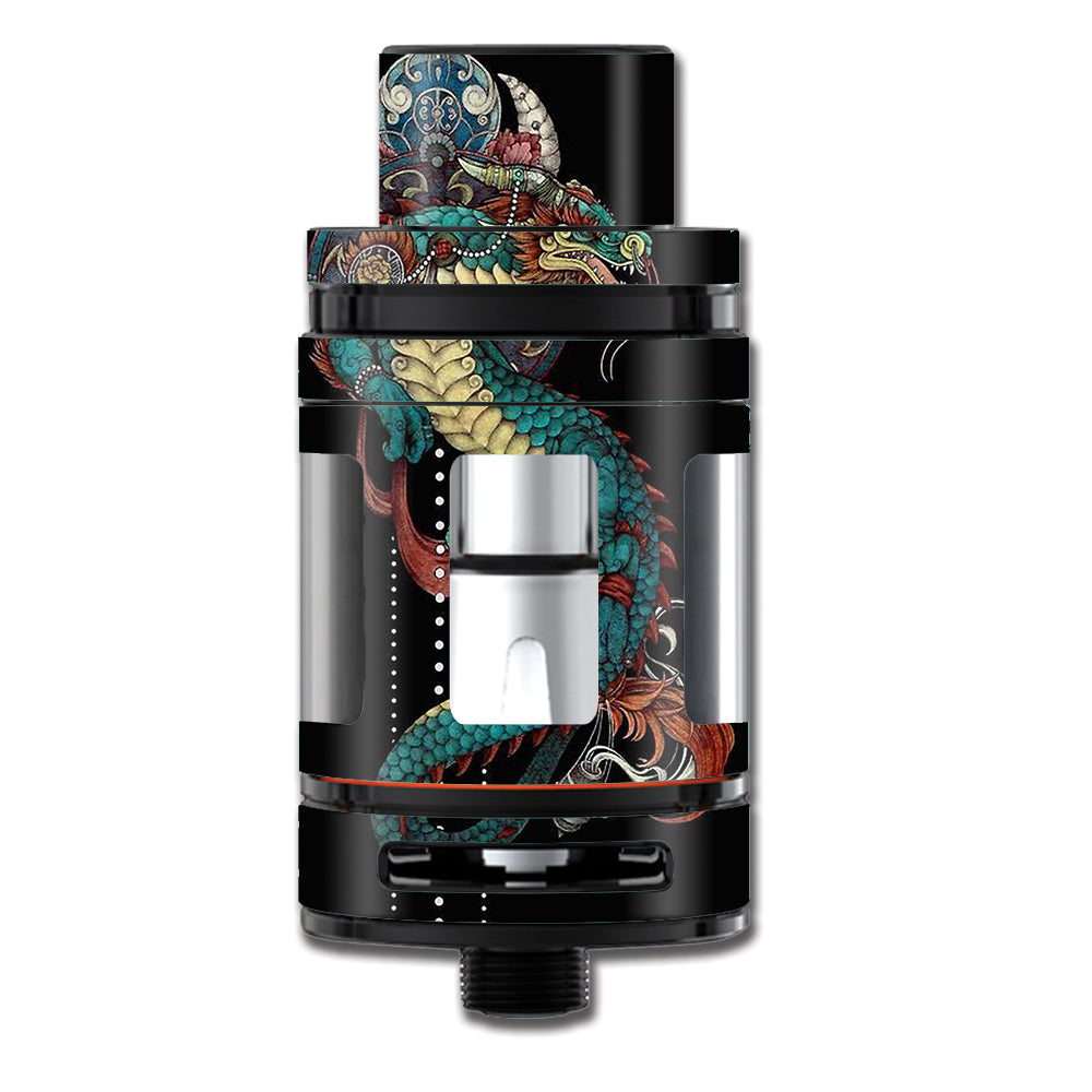  Dragon Japanese Style Tattoo Smok TFV8 Mini Big Baby Beast Skin