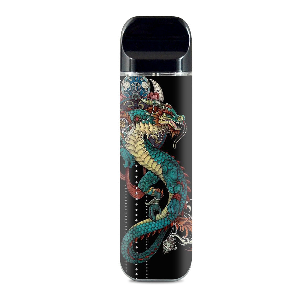 Skins Decals for Smok Novo Pod Vape / Dragon Japanese Style Tattoo itsaskin.com Skins Decals for Smok Novo Pod Vape / Dragon Japanese Style Tattoo itsaskin.com
