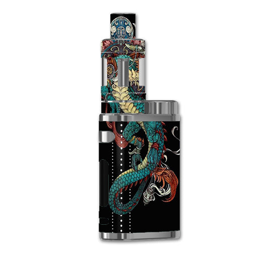 Skin Decal for Eleaf iStick 75w Vape Mod Box / Dragon Japanese Style Tattoo itsaskin.com Skin Decal for Eleaf iStick 75w Vape Mod Box / Dragon Japanese Style Tattoo itsaskin.com