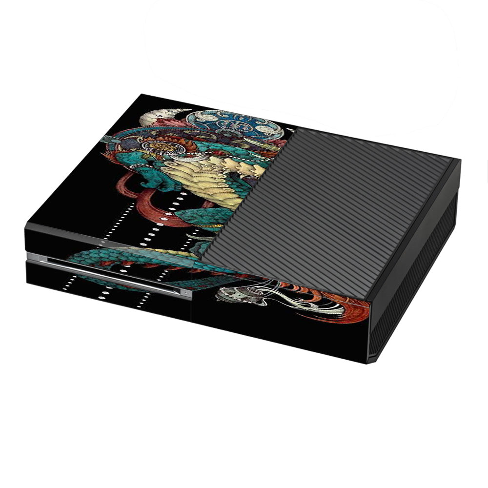  Dragon Japanese Style Tattoo Microsoft Xbox One Skin
