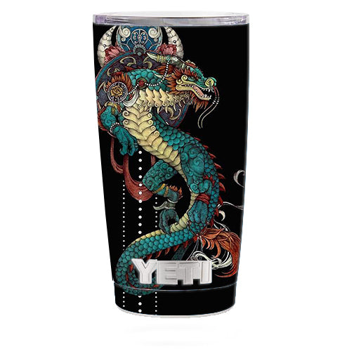  Dragon Japanese Style Tattoo Yeti 20oz Rambler Tumbler Skin