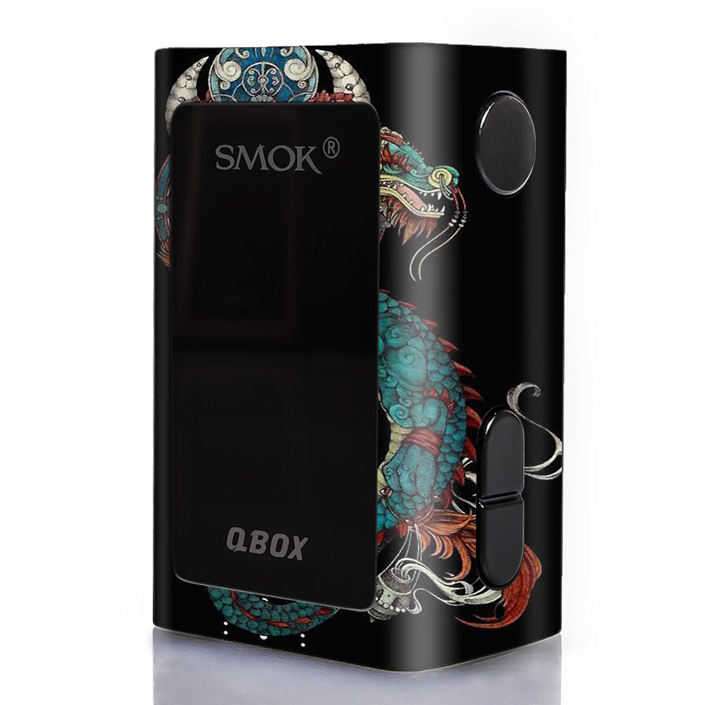  Dragon Japanese Style Tattoo Smok Q-Box Skin