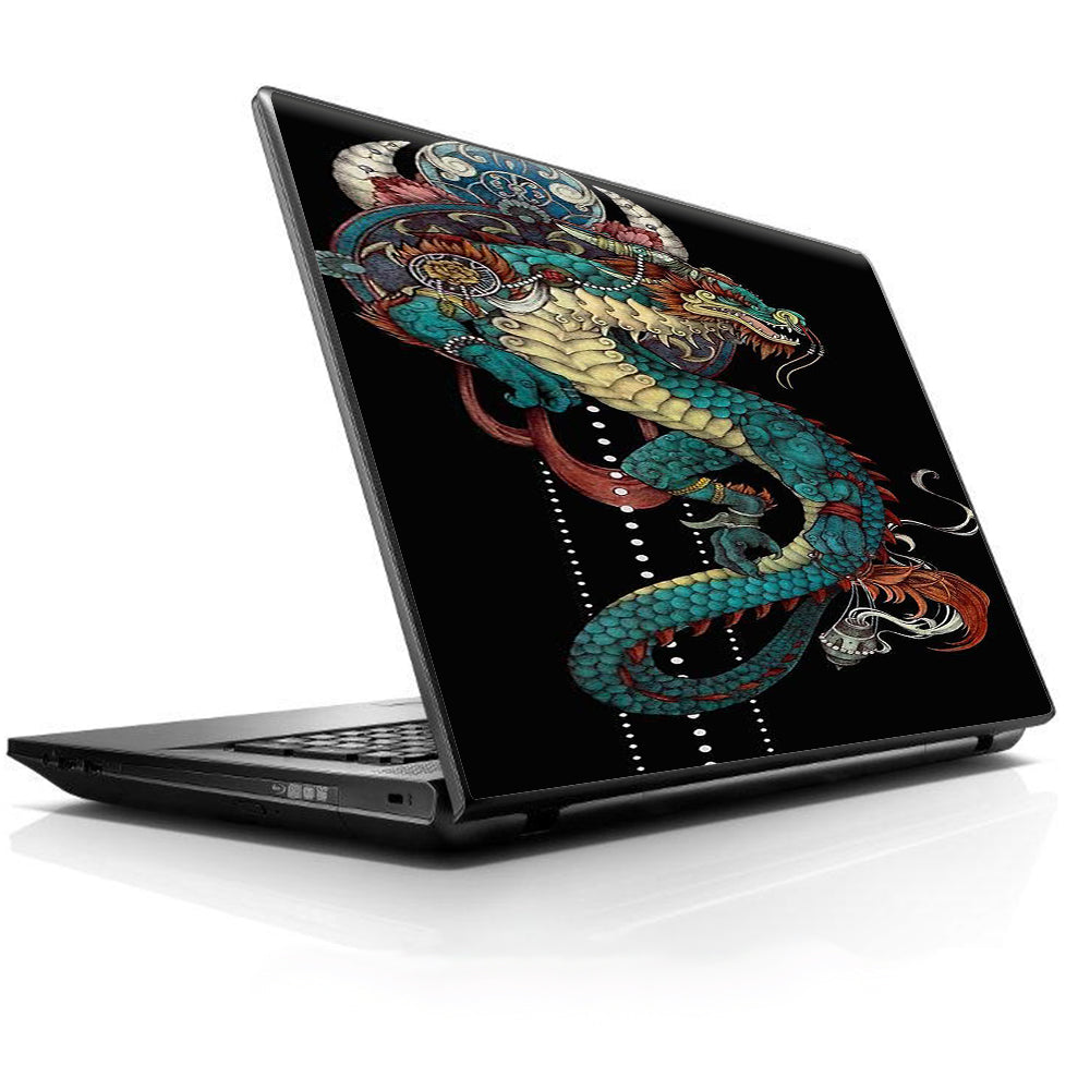 Dragon Japanese Style Tattoo Universal 13 to 16 inch wide laptop Skin