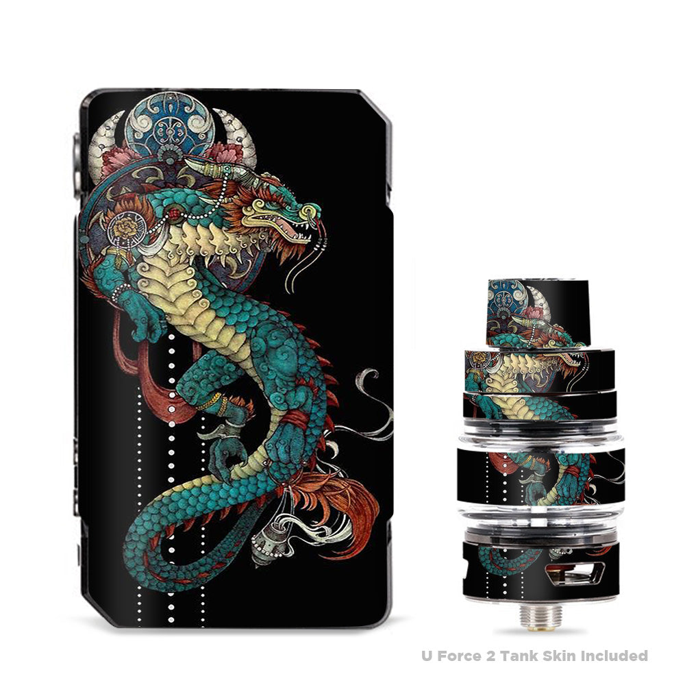 Skins Decals for VooPoo Drag 2 Kit / Dragon Japanese Style Tattoo itsaskin.com Skins Decals for VooPoo Drag 2 Kit / Dragon Japanese Style Tattoo itsaskin.com