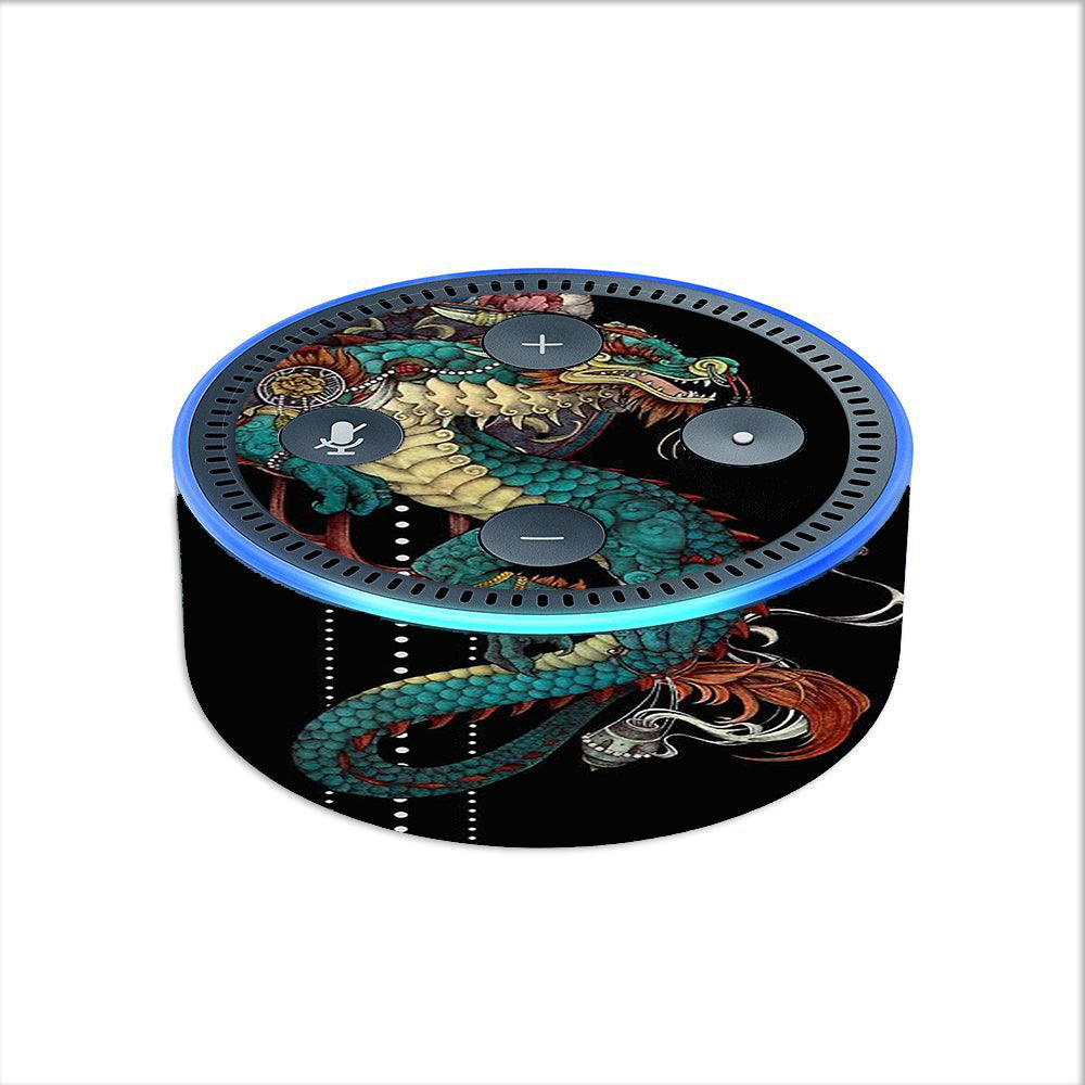  Dragon Japanese Style Tattoo Amazon Echo Dot 2nd Gen Skin