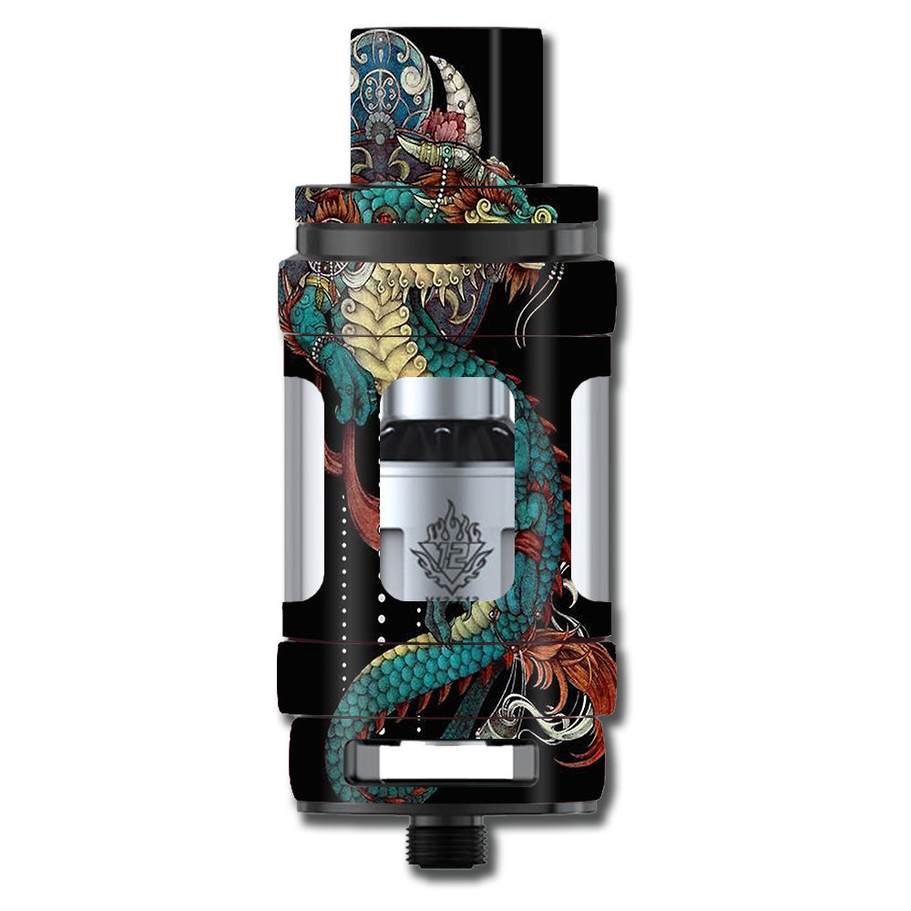 Skins Decals for Smok TFV12 Cloud King Tank Vape Mod / Dragon Japanese Style Tattoo itsaskin.com Skins Decals for Smok TFV12 Cloud King Tank Vape Mod / Dragon Japanese Style Tattoo itsaskin.com
