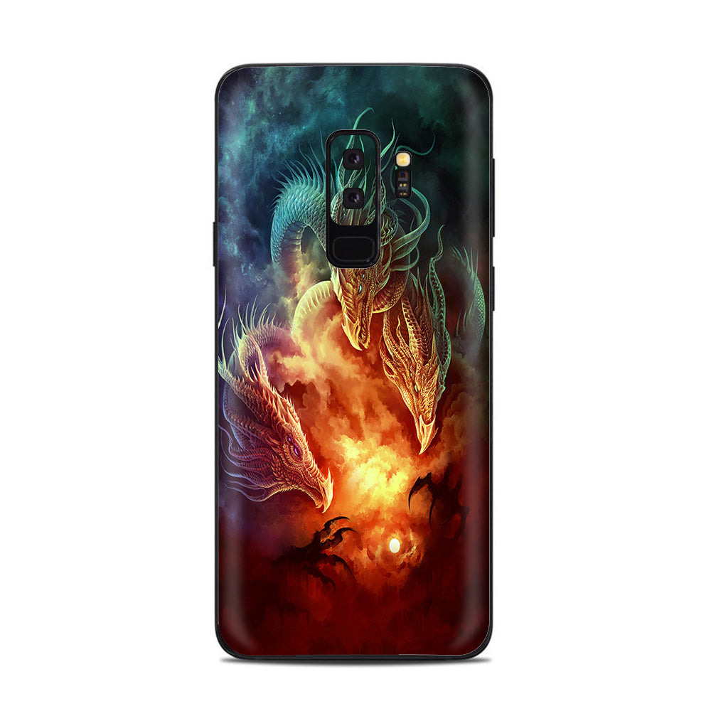  Dragons Fireball Magic Samsung Galaxy S9 Plus Skin