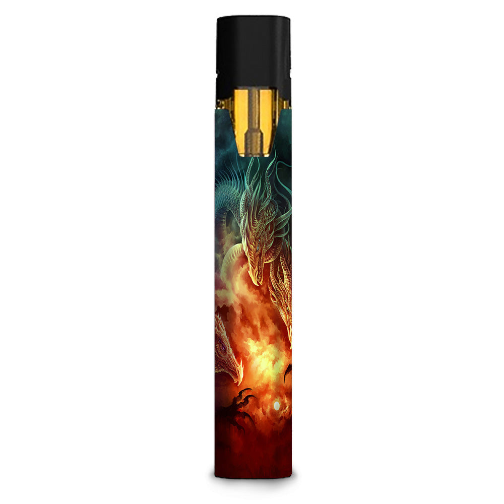 Skin Decal Compatible w/ STIIIZY TM Premium Vaporizer / Dragons ...