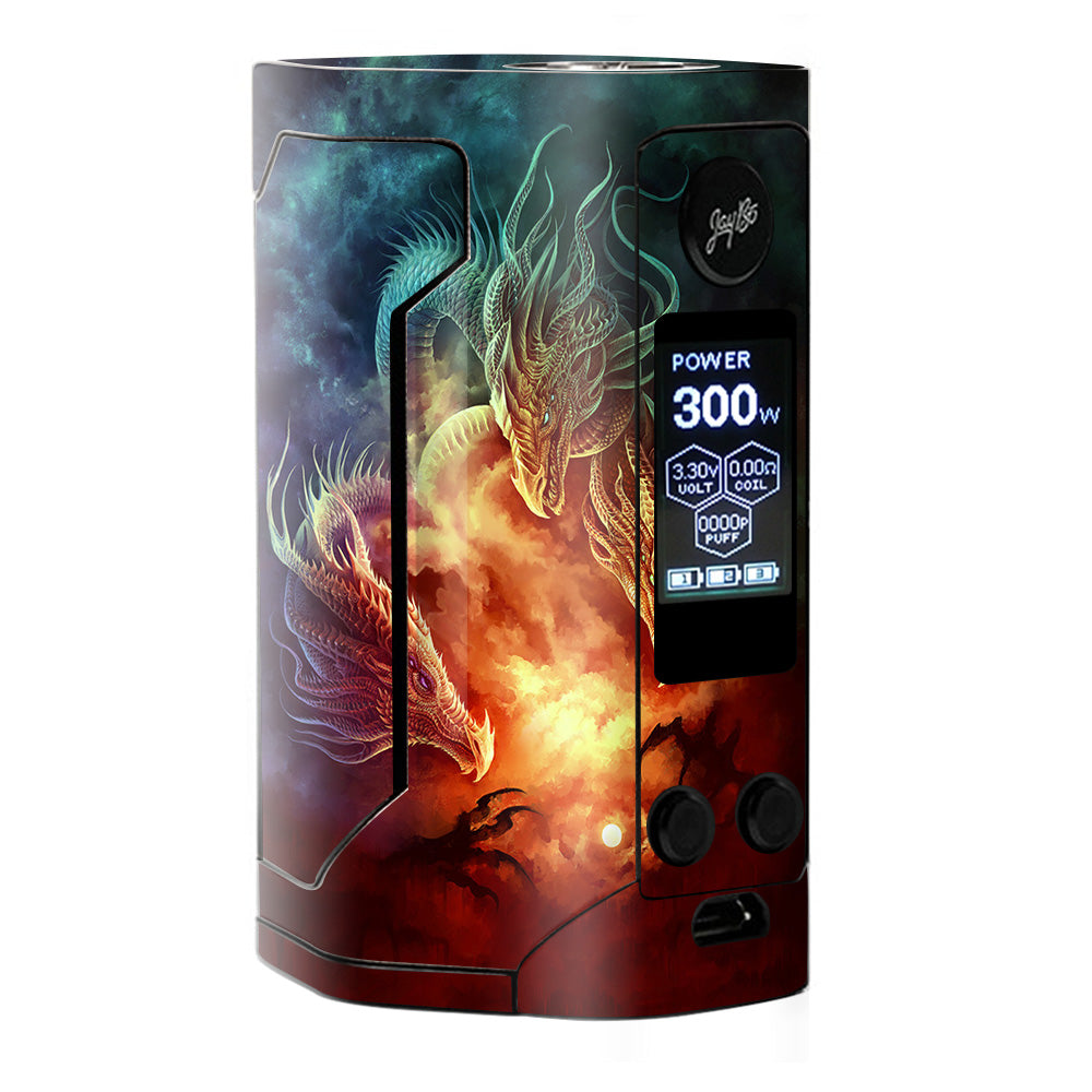 Dragons Fireball Magic Wismec RX Gen 3 Skin