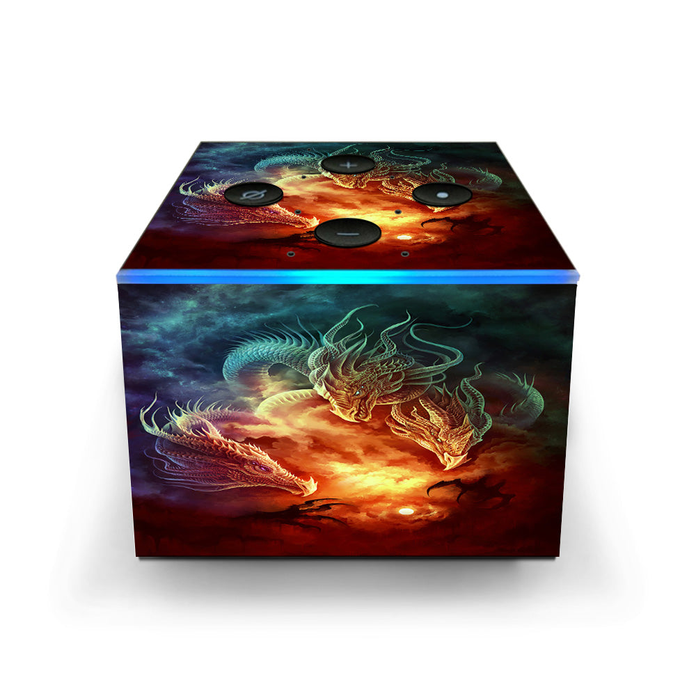  Dragons Fireball Magic Amazon Fire TV Cube Skin