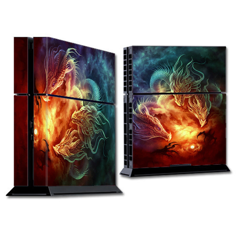  Dragons Fireball Magic Sony Playstation PS4 Skin