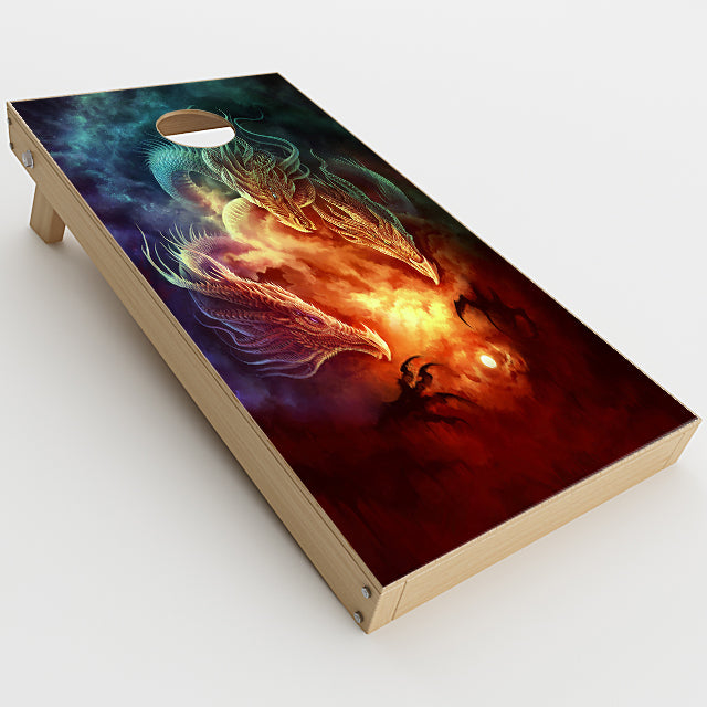  Dragons Fireball Magic Cornhole Game Boards  Skin