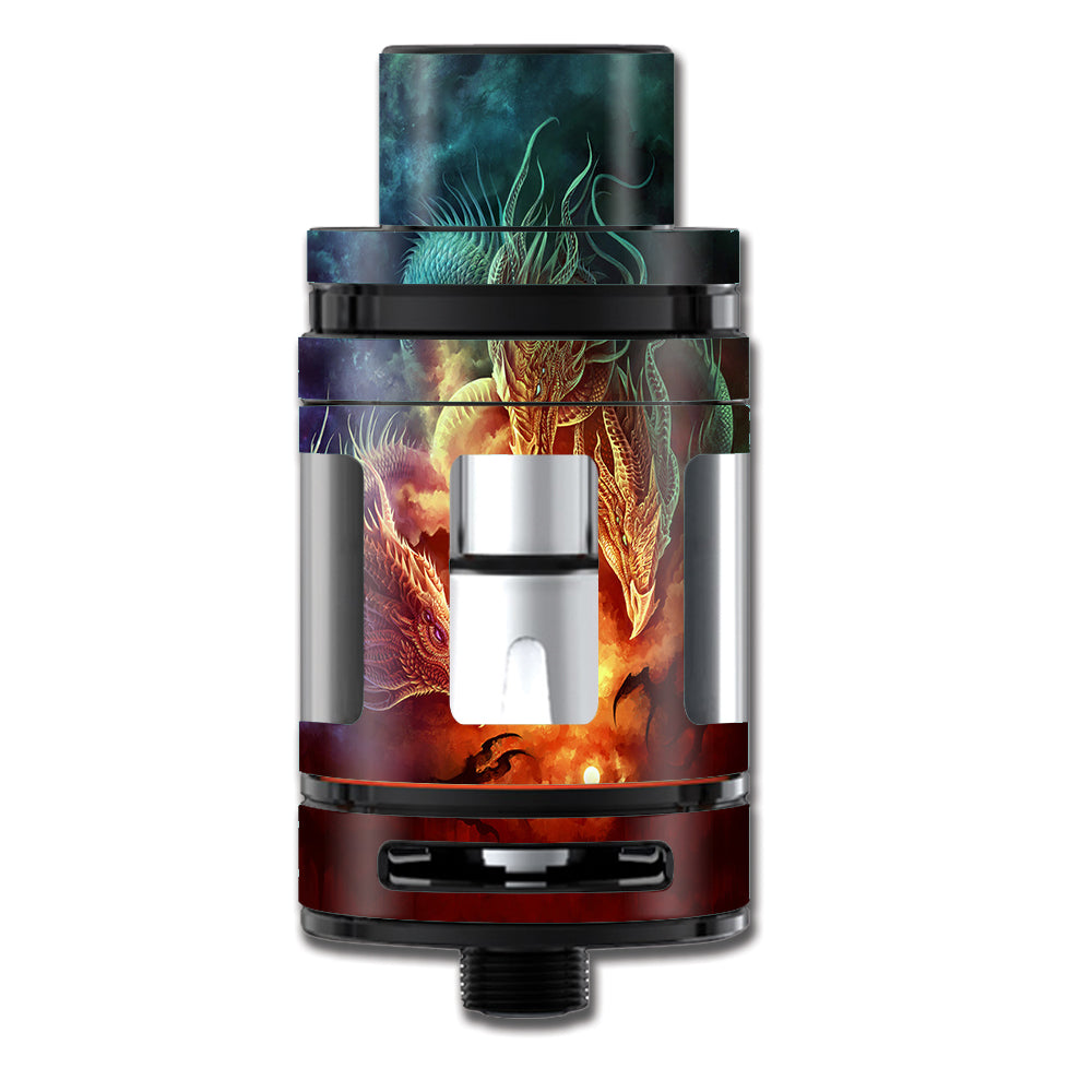  Dragons Fireball Magic Smok TFV8 Mini Big Baby Beast Skin