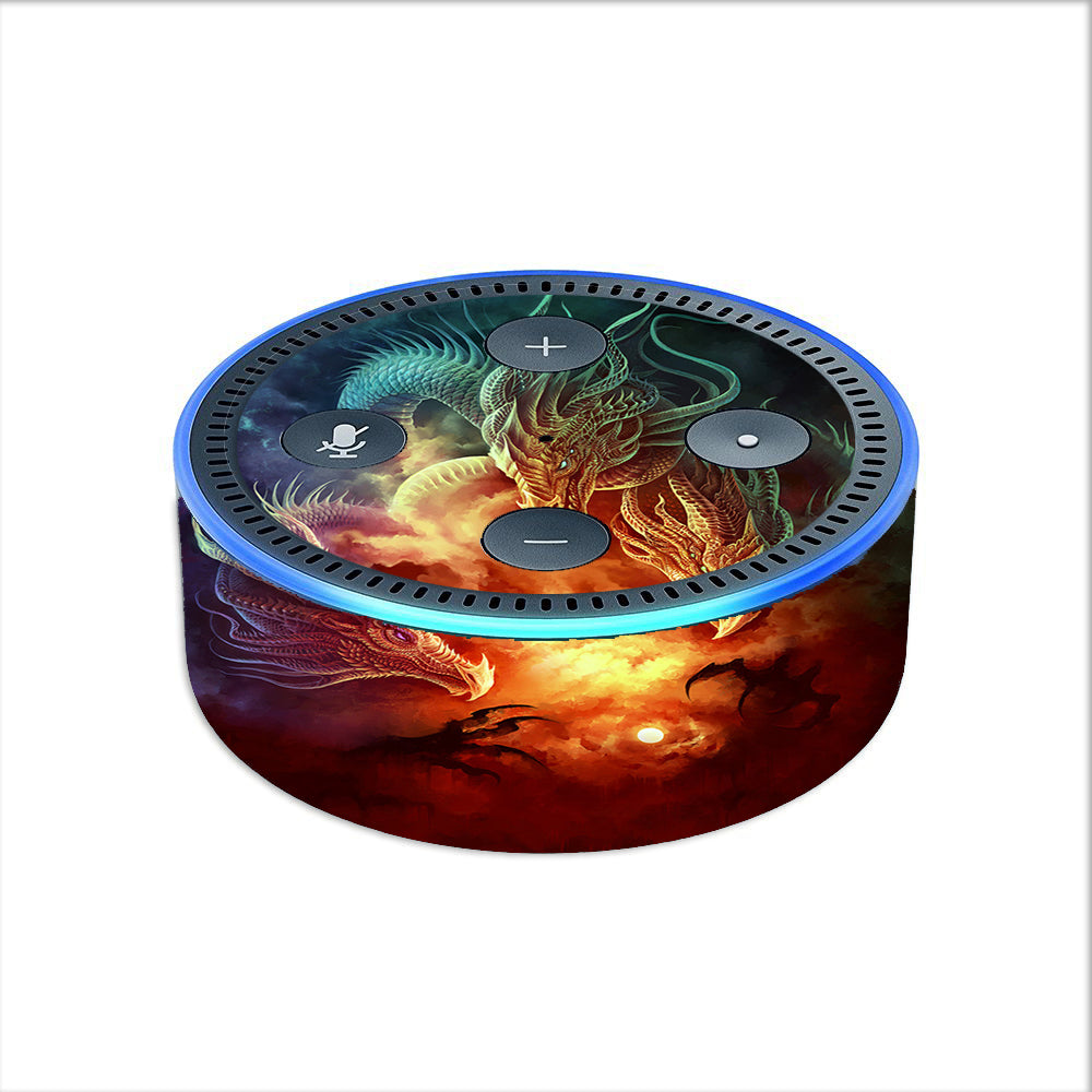  Dragons Fireball Magic Amazon Echo Dot 2nd Gen Skin