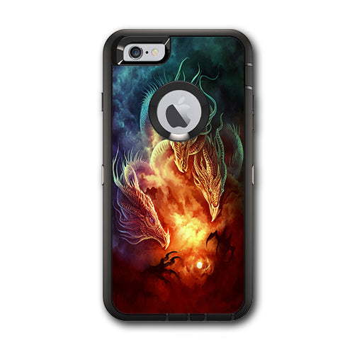  Dragons Fireball Magic Otterbox Defender iPhone 6 PLUS Skin