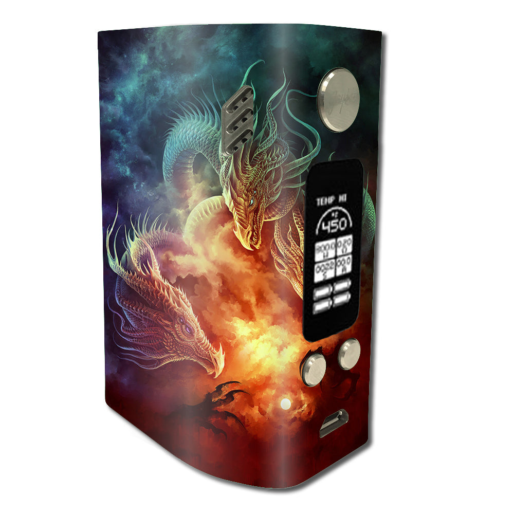  Dragons Fireball Magic Wismec Reuleaux RX300 Skin