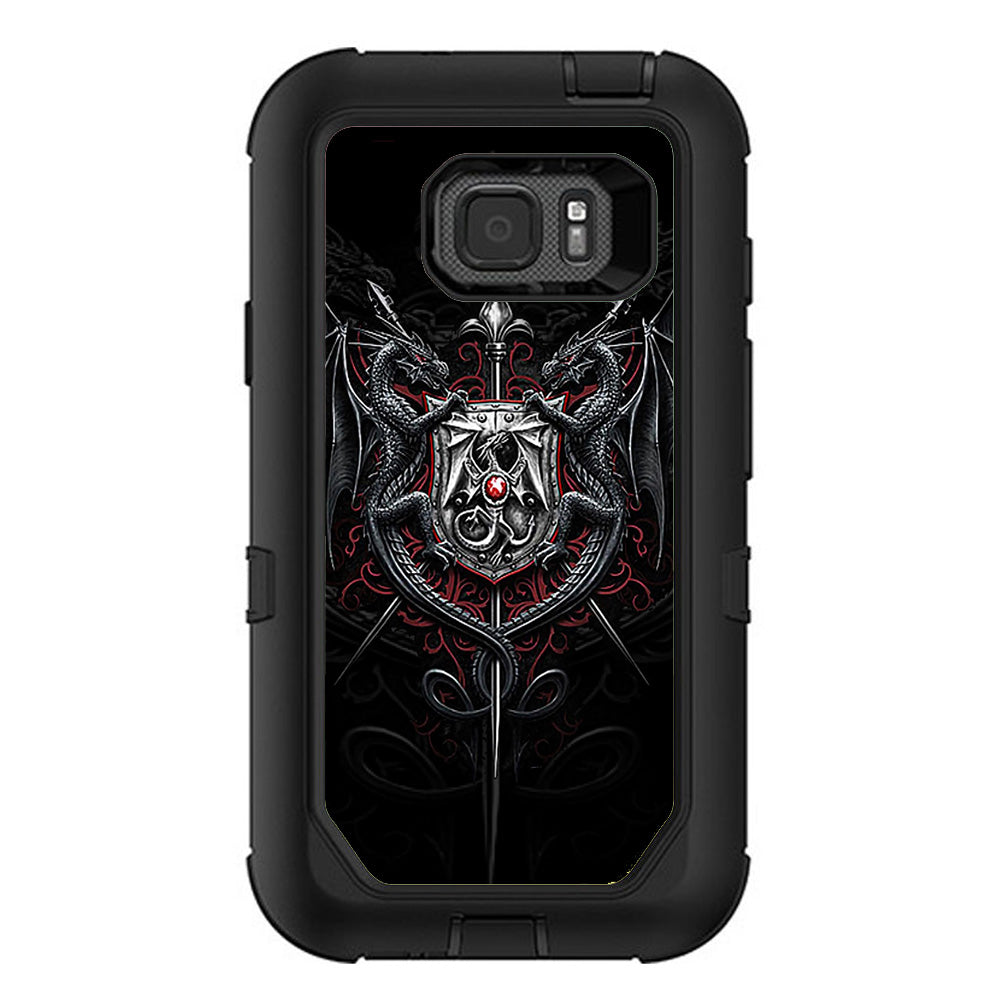  Dragon Shield Armor Otterbox Defender Samsung Galaxy S7 Active Skin