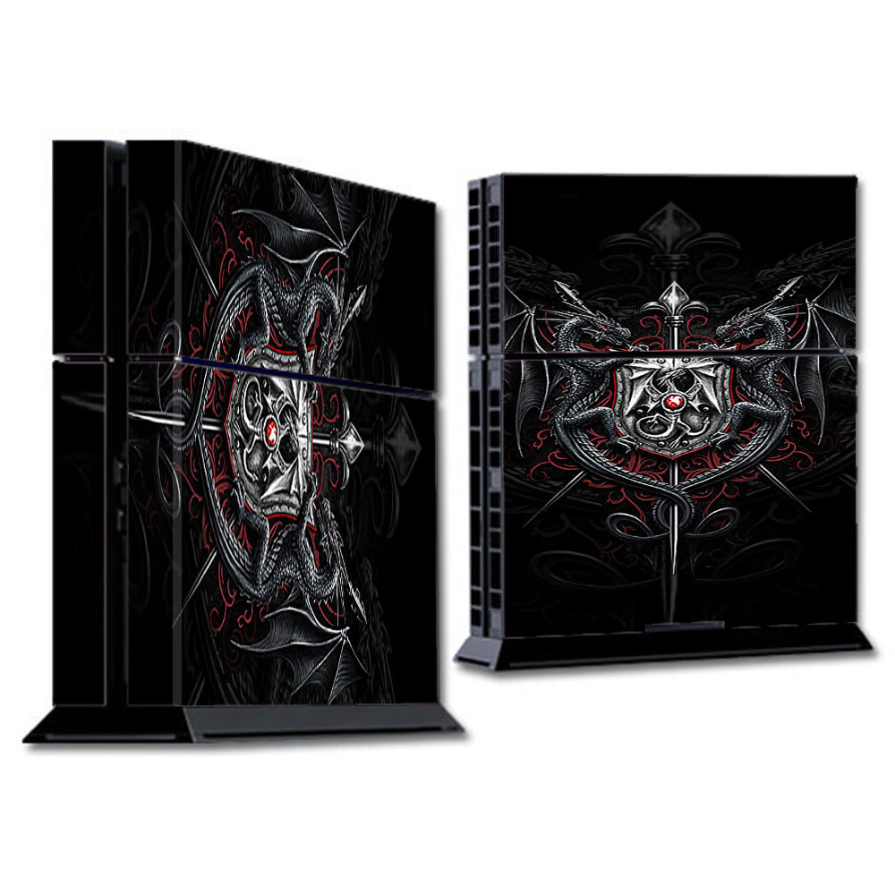  Dragon Shield Armor  Sony Playstation PS4 Skin