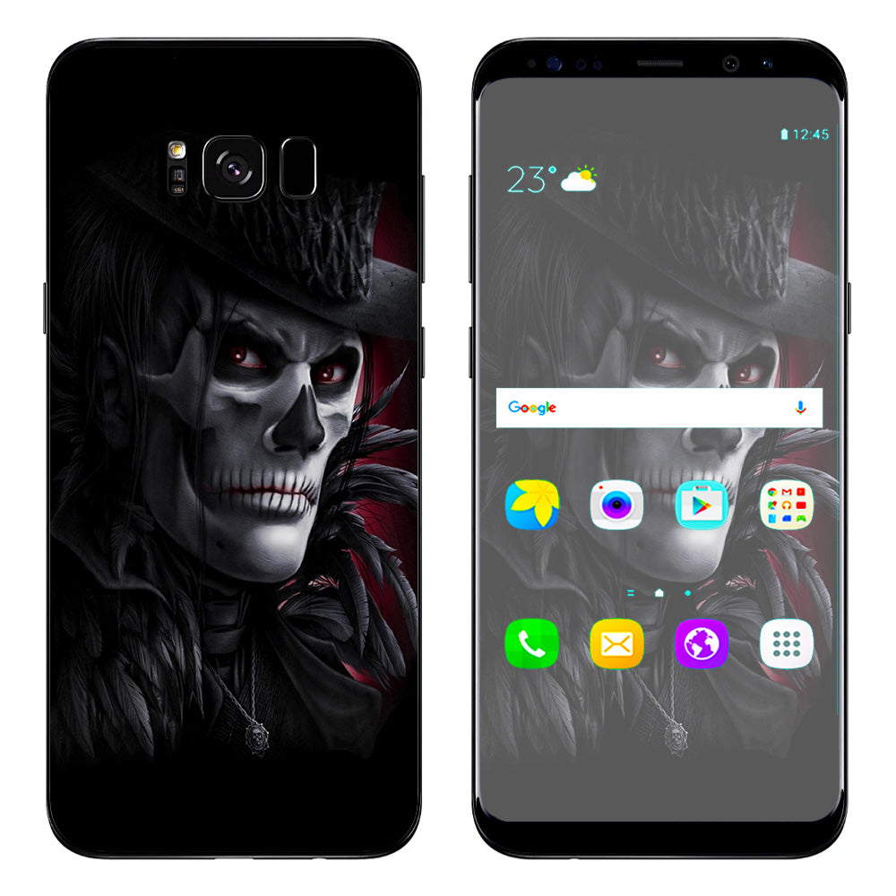  Dead Mask Skull Face Hat Samsung Galaxy S8 Plus Skin