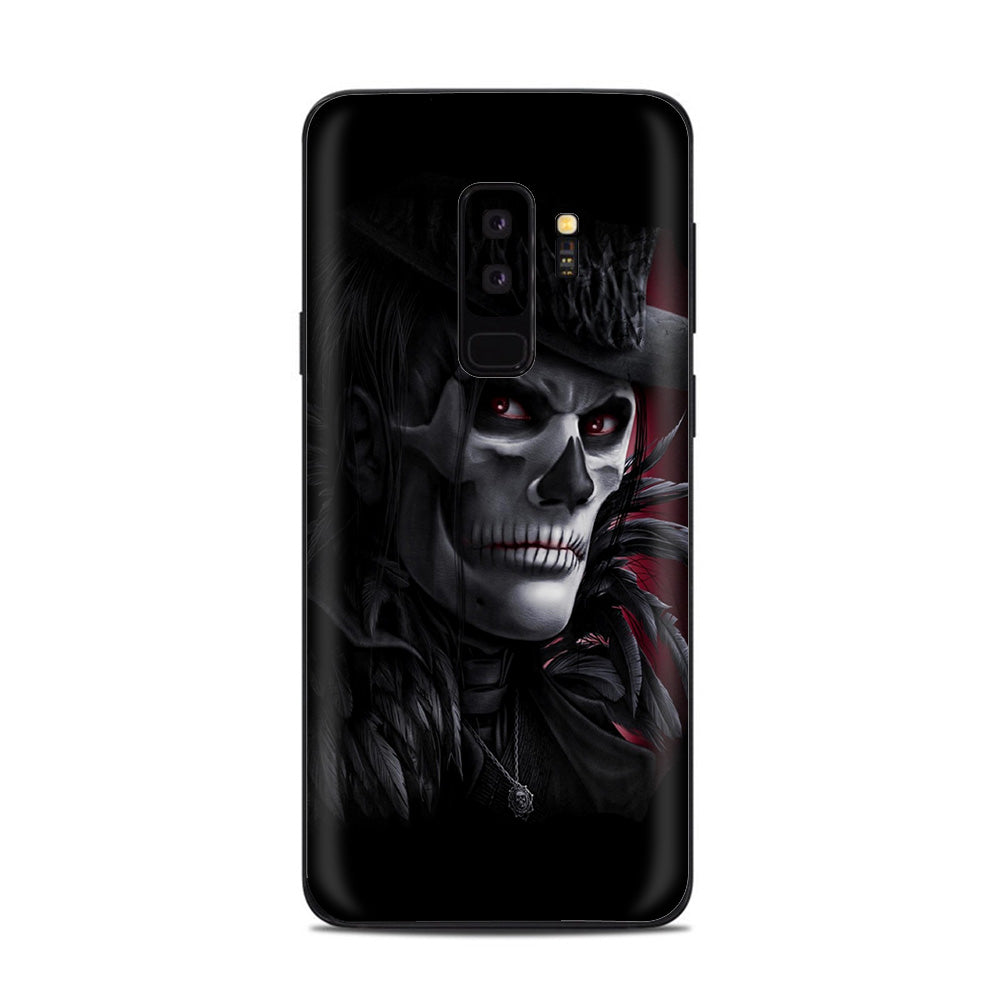  Dead Mask Skull Face Hat Samsung Galaxy S9 Plus Skin