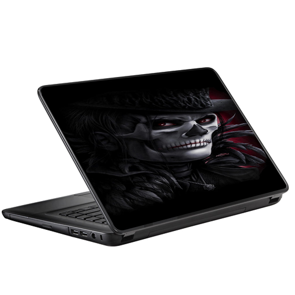  Dead Mask Skull Face Hat Universal 13 to 16 inch wide laptop Skin