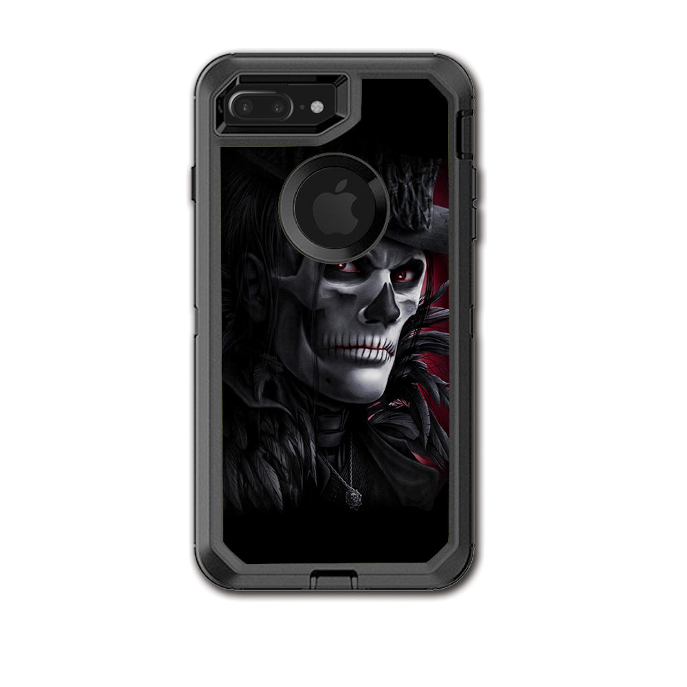  Dead Mask Skull Face Hat Otterbox Defender iPhone 7+ Plus or iPhone 8+ Plus Skin