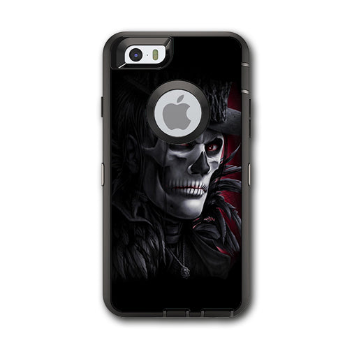  Dead Mask Skull Face Hat Otterbox Defender iPhone 6 Skin