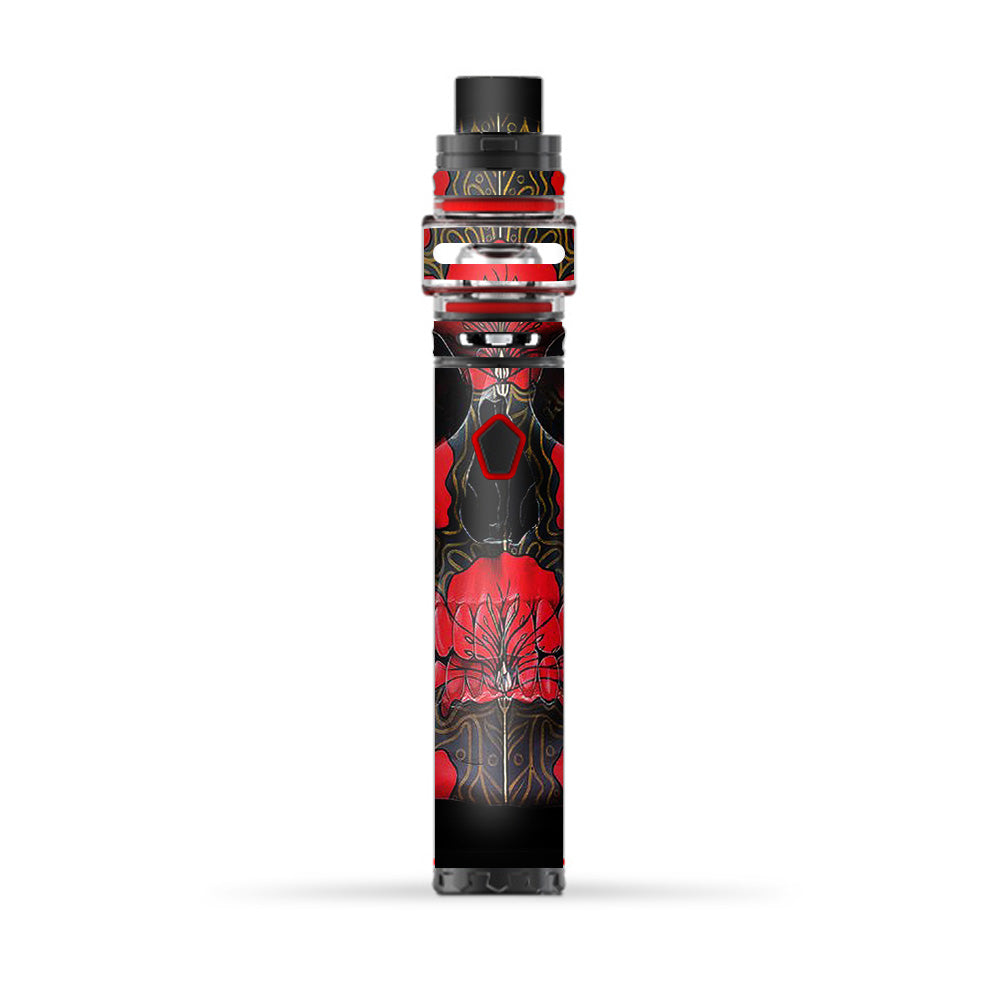  Dark Flowers Skull Art Smok Stick Prince Baby Skin