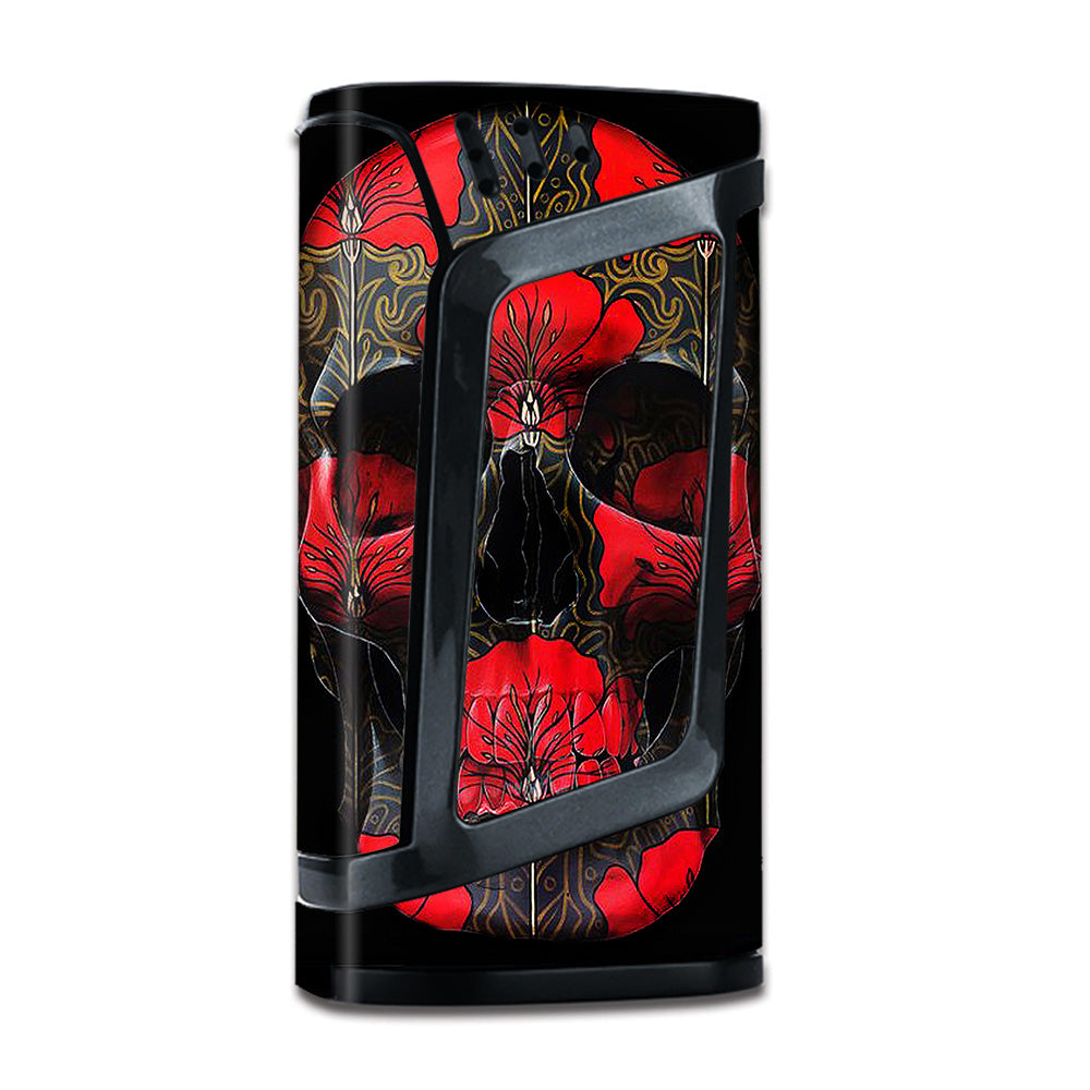  Dark Flowers Skull Art Smok Alien 220W Skin