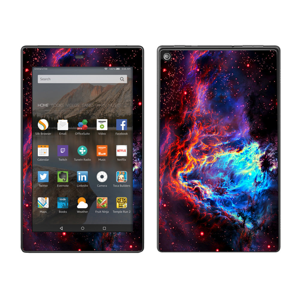  Cosmic Color Galaxy Universe Amazon Fire HD 8 Skin