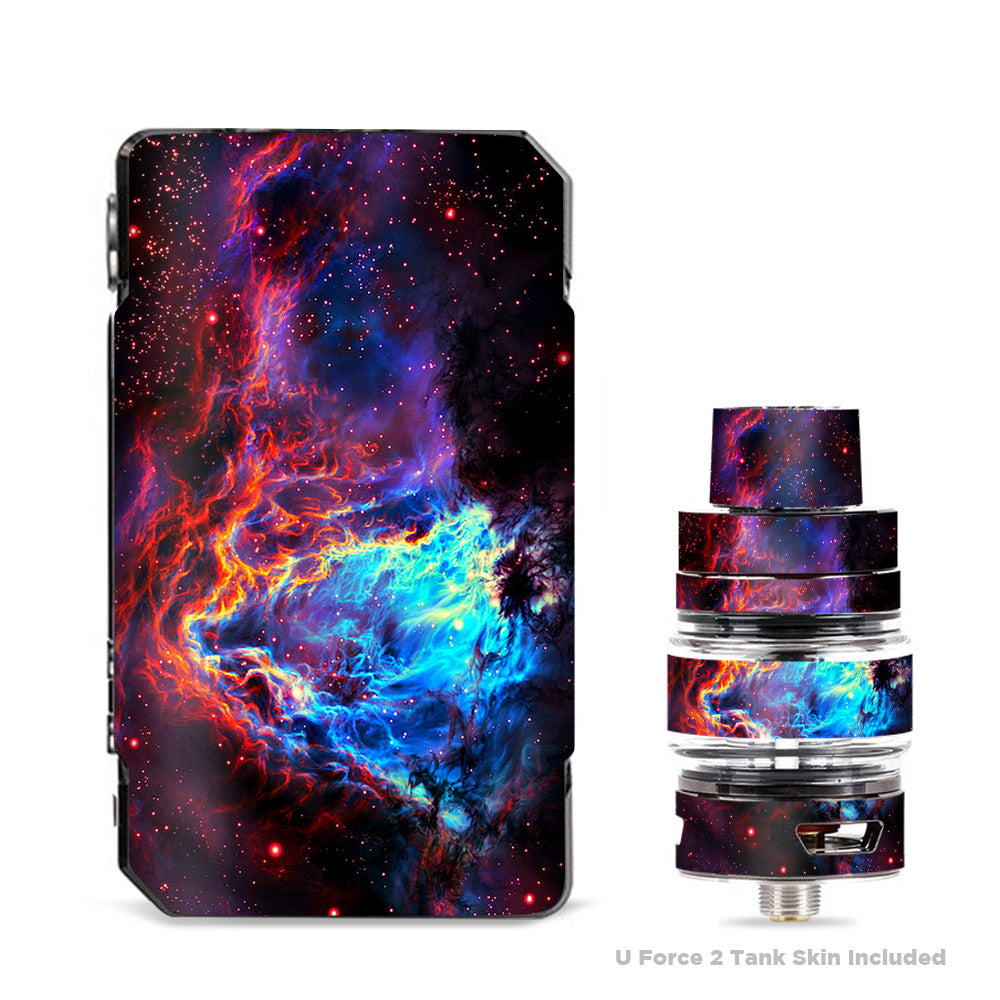 Skins Decals for VooPoo Drag 2 Kit / Cosmic Color Galaxy Universe   itsaskin.com
