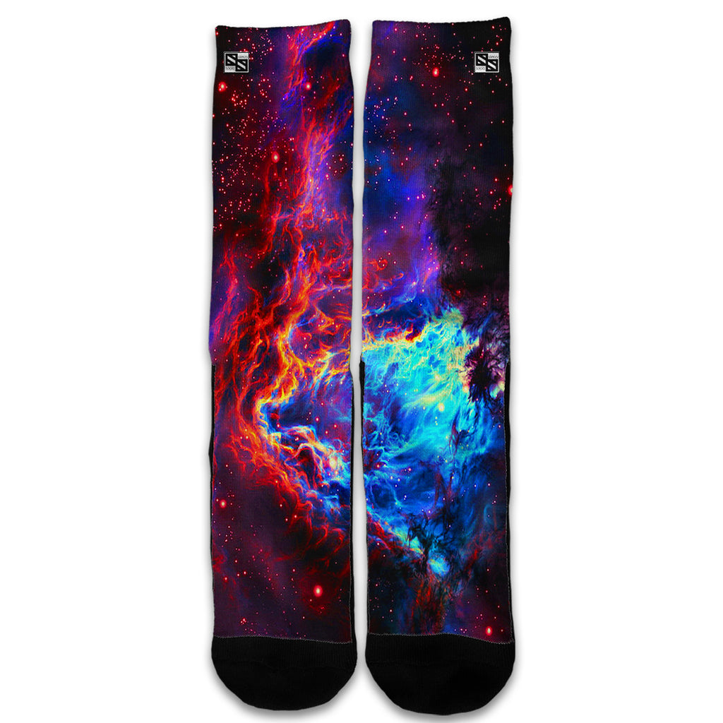  Cosmic Color Galaxy Universe Universal Socks