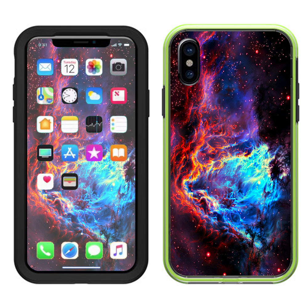 Cosmic Color Galaxy Universe Lifeproof Slam Case iPhone X Skin